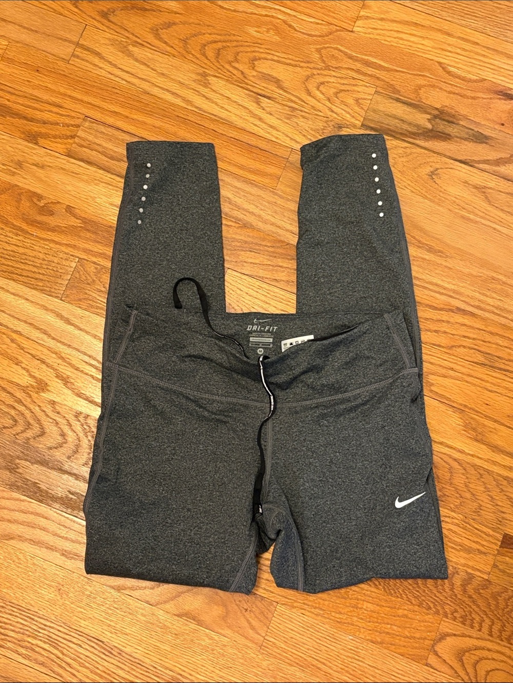 Nike Charcoal Gray Dri-FIT Athletic Leggings